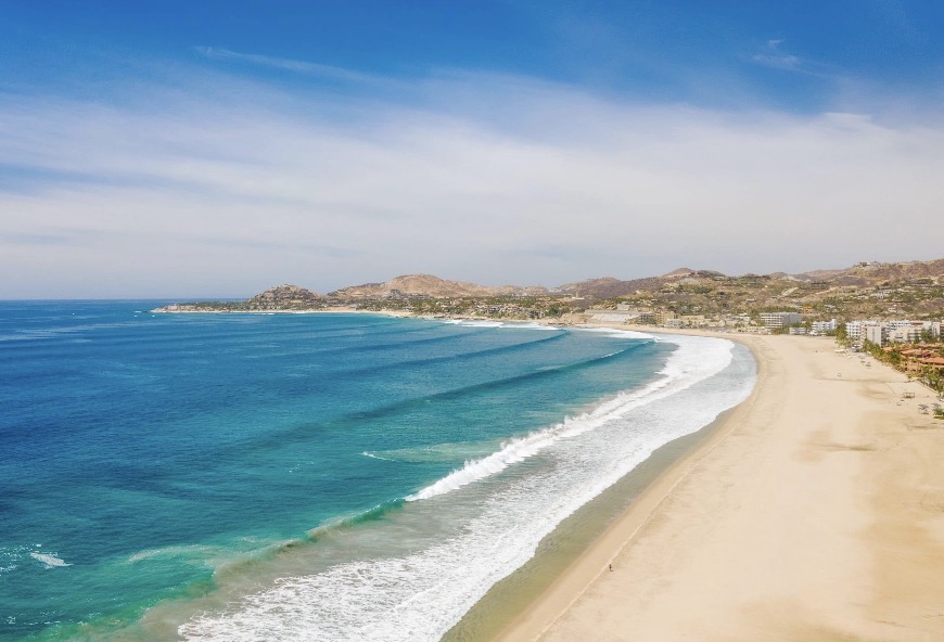 Vista de la costa y el mar en Los Cabos, imagen proporcionada por Hyatt Place Los Cabos.